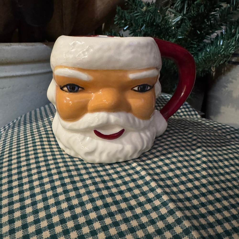 Vintage Santa Claus Ceramic Mug